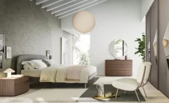 Collezione esclusiva Letto in legno con giroletto Park  a prezzo ribassato- Letti