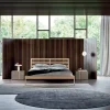 Letto in legno con giroletto Letto moderno ginevra Mottes selection a prezzo scontato^Collezione esclusiva Clearance