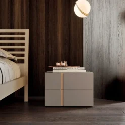 Letto in legno con giroletto Letto moderno ginevra Mottes selection a prezzo scontato^Collezione esclusiva Clearance