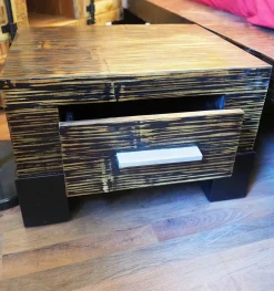 Letto in legno con giroletto Letto zedn japan legno ebambu con cuscinoni red  Nuovi mondi cucine a prezzo scontato^Collezione esclusiva New