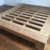 Letto in legno con giroletto Giroletto slat teak massello  a prezzo scontato^Artigianale Sale