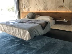 Letto in legno con piedini Fluttua wildwood a prezzo scontato^Lago Discount