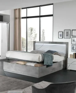 Letto in legno modello Letto milano di scontato 50%^Artigianale Clearance