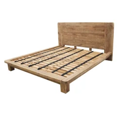 Letto in legno modello Legno riciclato di scontato 25%^Outlet Etnico Outlet