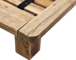 Letto in legno modello Legno riciclato di scontato 25%^Outlet Etnico Outlet