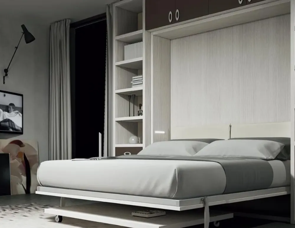 Clearance Letto in legno modello Letto a scomparsa sity matrimoniale legno di scontato 27% Letti