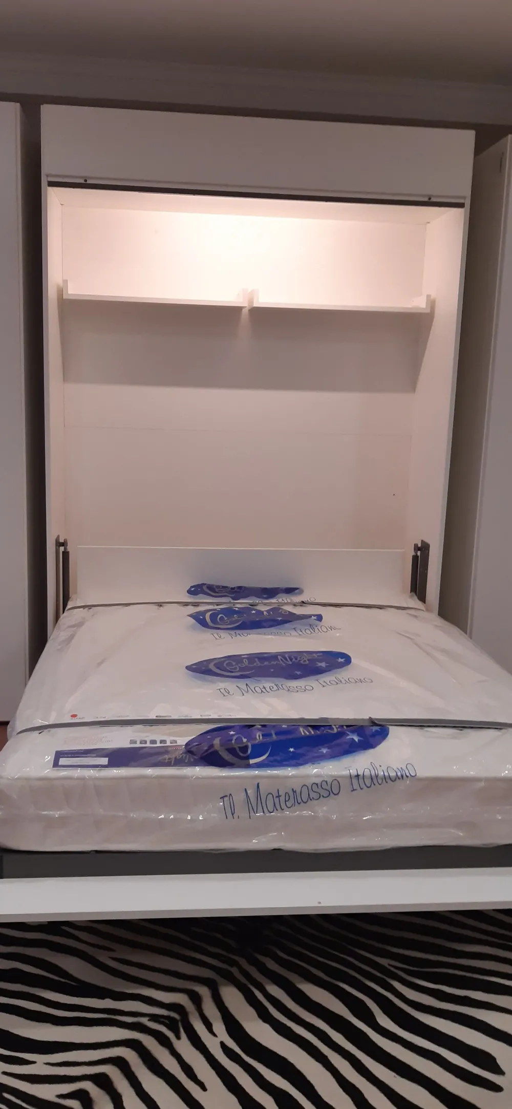 Alf Da Fre Letto in legno modello Letto abbattibile di scontato 40%- Letti