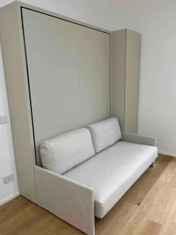 Clei Letto in legno modello Penelope 2 sofa' 177/p.35 di scontato 30%- Letti