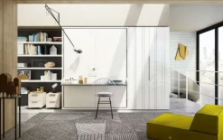 New Letto in legno modello Penelope 2 board 177 p. cm 62,3 di scontato 30% Letti