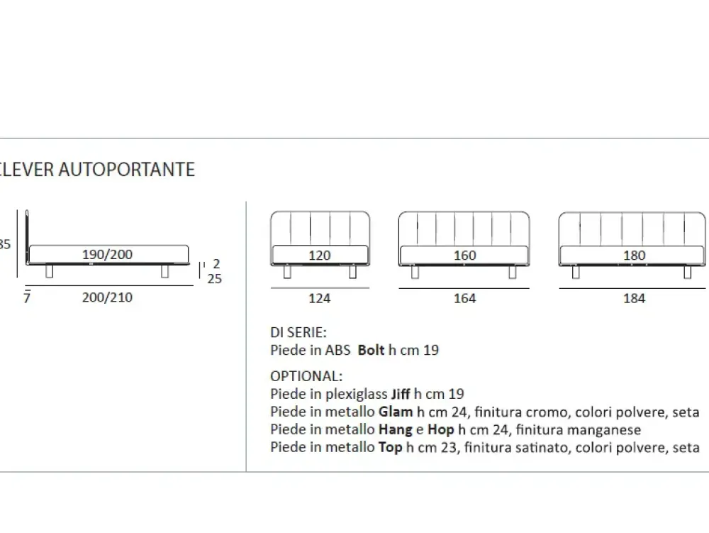 Letto king size Clever con uno sconto IMPERDIBILE^Samoa Clearance