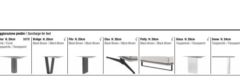 Clearance Letto king size con piedini Vasco a prezzo ribassato Letti