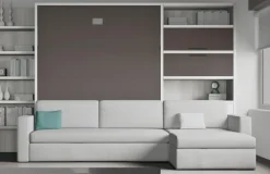 Artigianale Letto Letto a scomparsa matrimoniale divano eraldo SCONTATO a PREZZI OUTLET- Letti