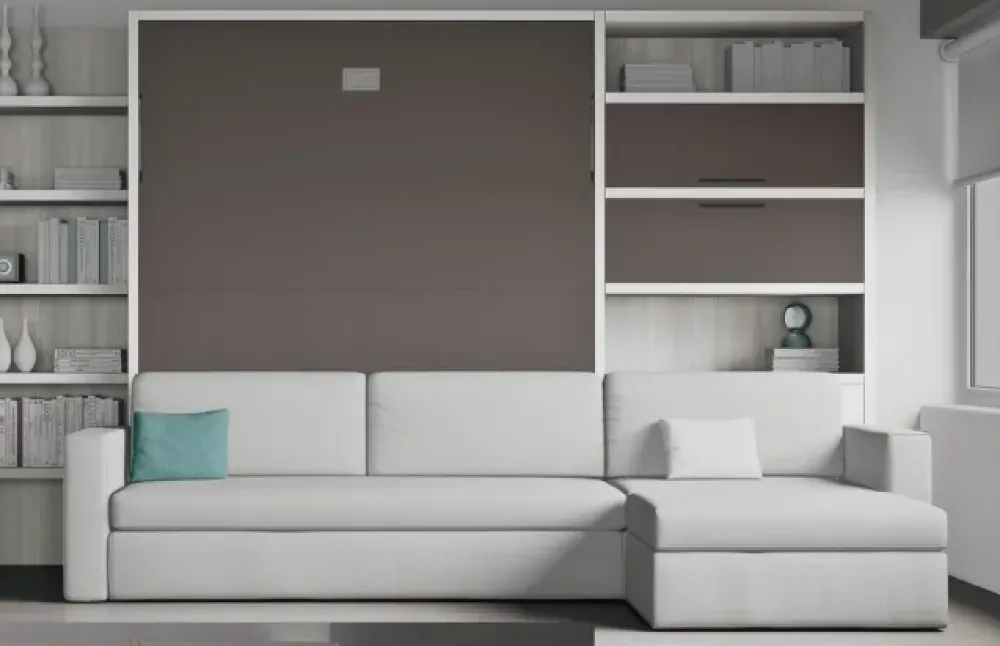 Artigianale Letto Letto a scomparsa matrimoniale divano eraldo SCONTATO a PREZZI OUTLET- Letti