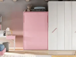 Hot Letto Letto a scomparsa per ragazzi una piazza e mezza, colore cipria di scontato del 46% Letti