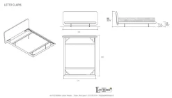 Letto Letto clapis SCONTATO a PREZZI OUTLET^MDHouse Best