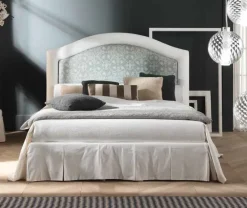 Md work LETTO Letto matrimoniale calla 50 luxury made in italy a PREZZI OUTLET- Letti