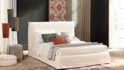 Md work LETTO Letto matrimoniale primula 50 luxury made in italy a PREZZI OUTLET- Letti