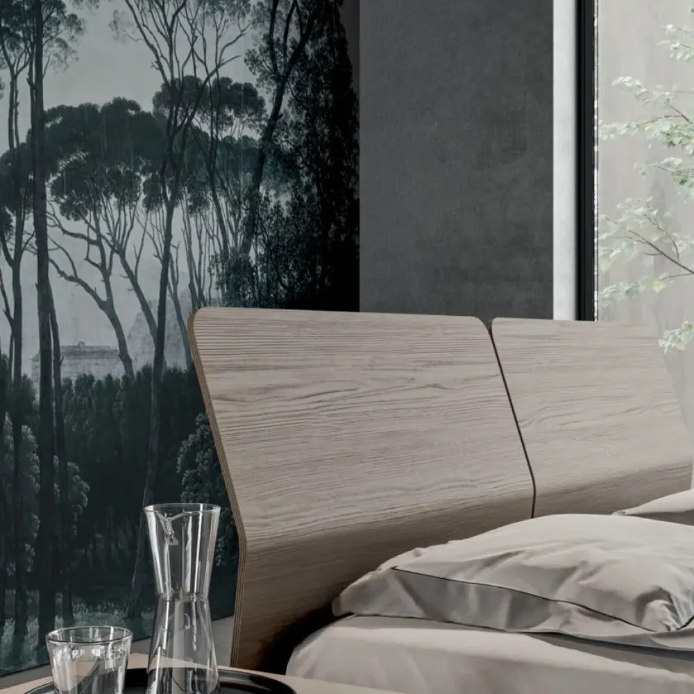 Collezione esclusiva LETTO Letto moderno in legno laccato Mottes selection in OFFERTA OUTLET- Letti