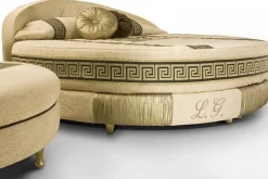 Md work Letto Letto rotondo completo di materasso   SCONTATO a PREZZI OUTLET- Letti