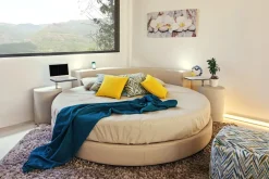 Letto Letto rotondo cristal high-tech di scontato del 10%^Artigianale