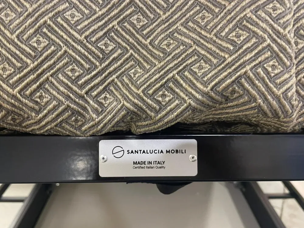 Letto Letto solano plissè di scontato del 36%^Santalucia New