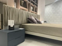 Letto Letto solano plissè di scontato del 36%^Santalucia New