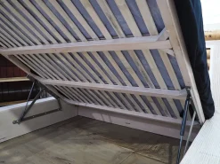 Outlet Etnico Letto Letto ysaito white contenitore   SCONTATO 28%- Letti