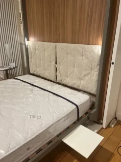 Clei LETTO Lgm 2.0 book + table free in OFFERTA OUTLET - 30%- Letti