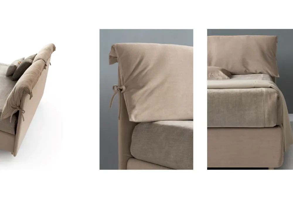 New Letto matrimoniale Ambra con uno sconto del 50% Letti