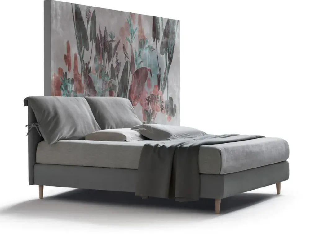 New Letto matrimoniale Ambra con uno sconto del 50% Letti