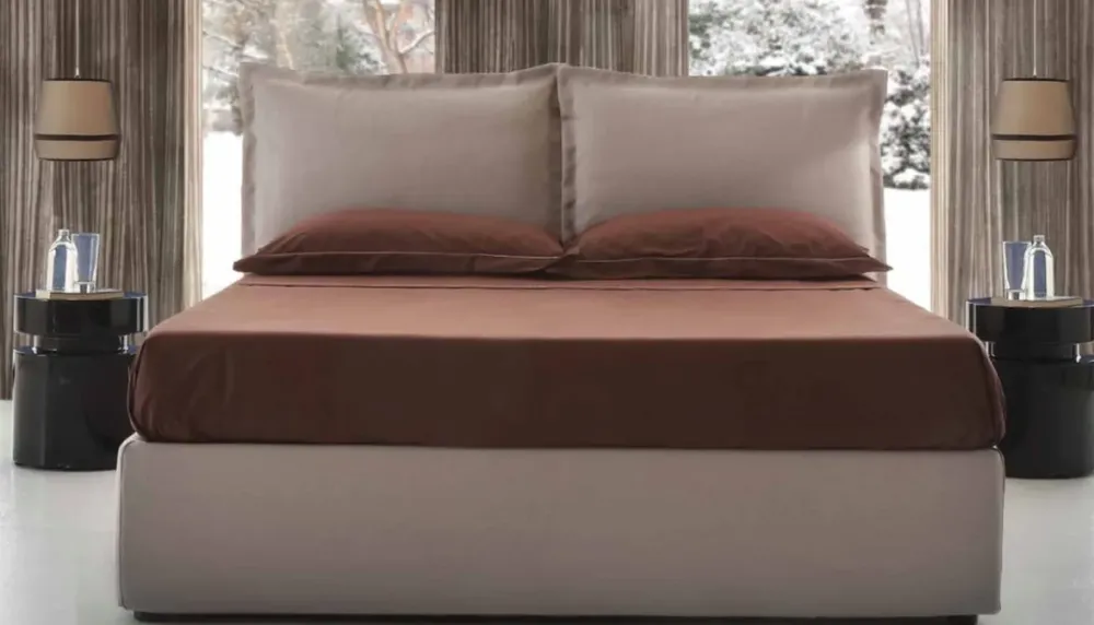 Artigianale Letto matrimoniale Bronte con un ribasso del 50%- Letti