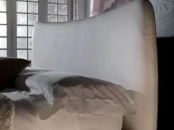 Letto matrimoniale con contenitore Artico a prezzo scontato^Artigianale Outlet