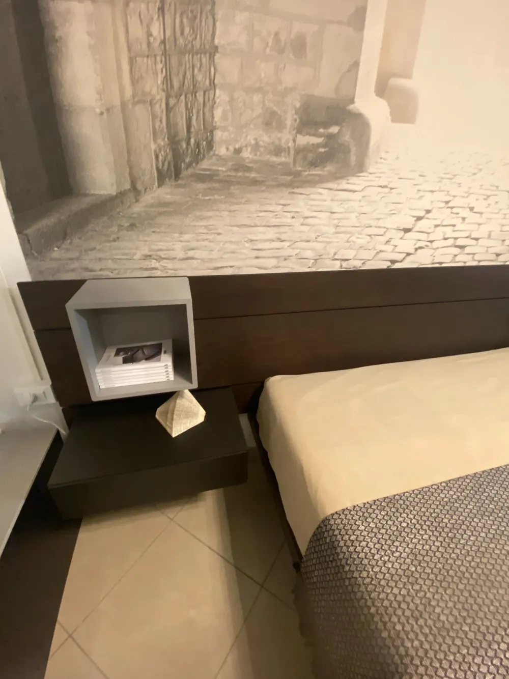 Fimar Letto matrimoniale con contenitore Sorvolo a prezzo ribassato- Letti