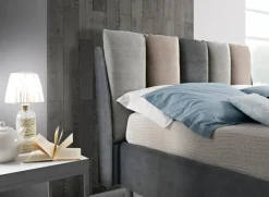 Letto matrimoniale con contenitore Pillow a prezzo scontato^Artigiana letti Sale