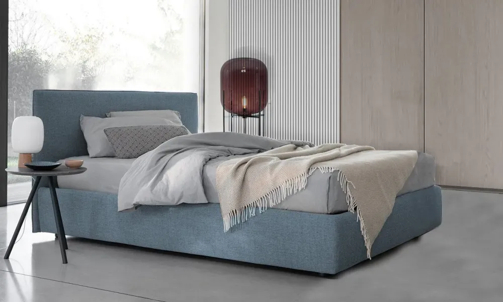 New Letto matrimoniale con contenitore Gaya plane a prezzo scontato Letti