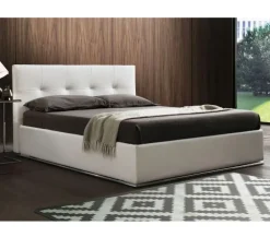 Hot Letto matrimoniale con contenitore Alexia a prezzo ribassato Letti