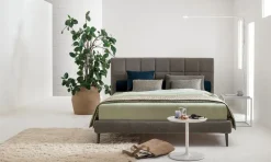 V&nice Letto matrimoniale con contenitore Victor trapuntato a prezzo ribassato- Letti