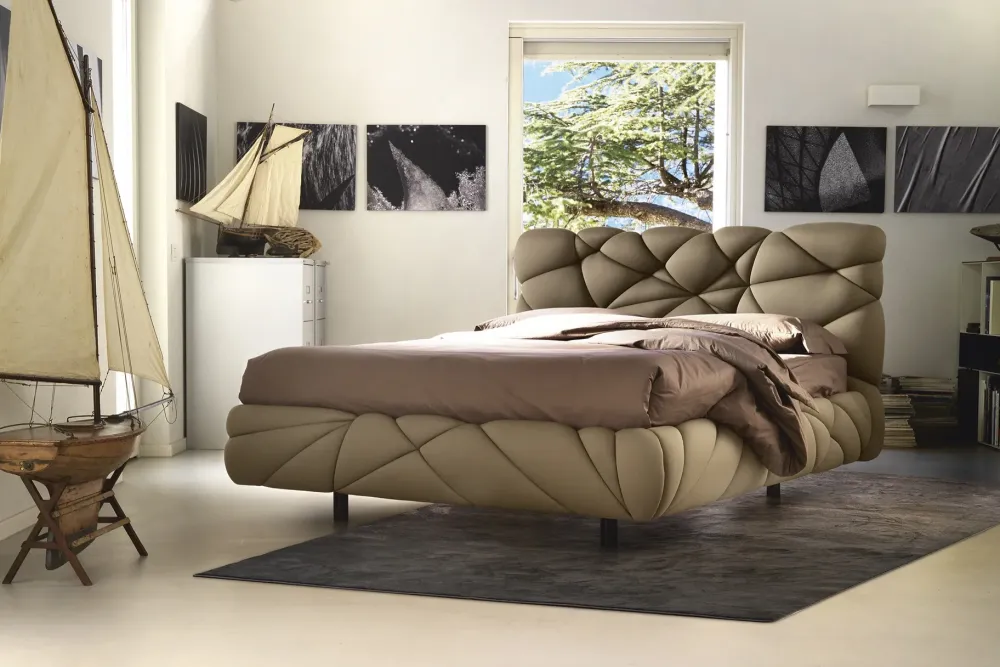 New Letto matrimoniale con contenitore Marvin a prezzo riservato Letti