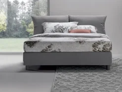 New Letto matrimoniale con contenitore Plissè a prezzo scontato Letti