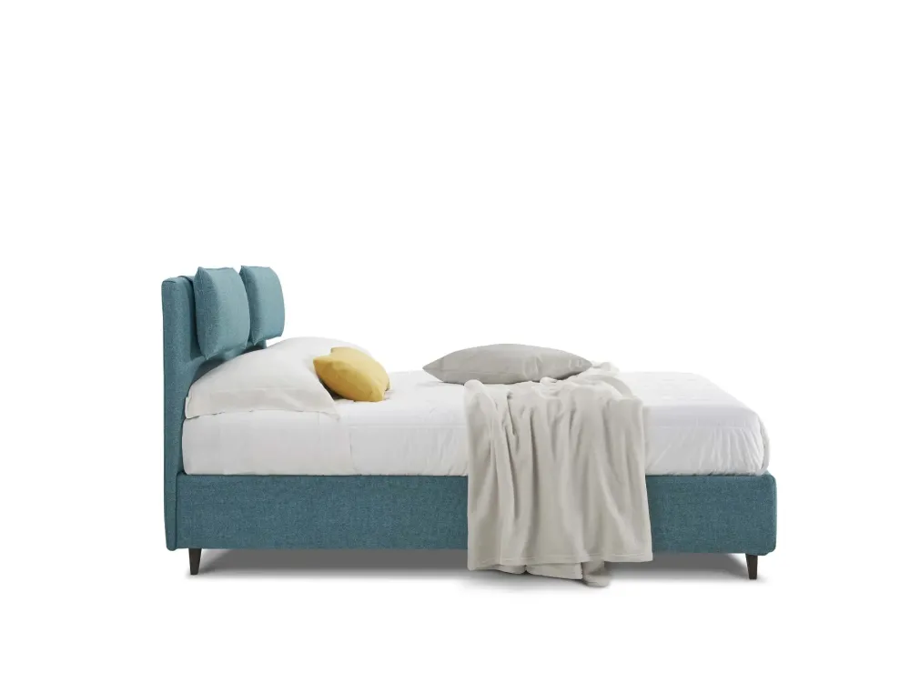 Letto matrimoniale con contenitore Fox a prezzo scontato^Salvetti New