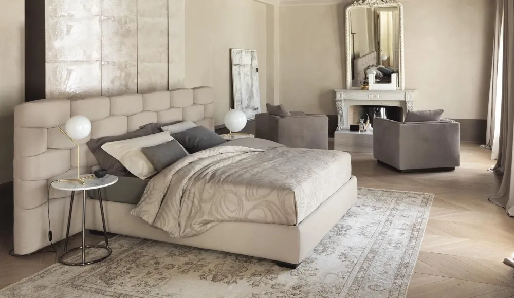 Sale Letto matrimoniale con contenitore Majal a prezzo riservato Letti