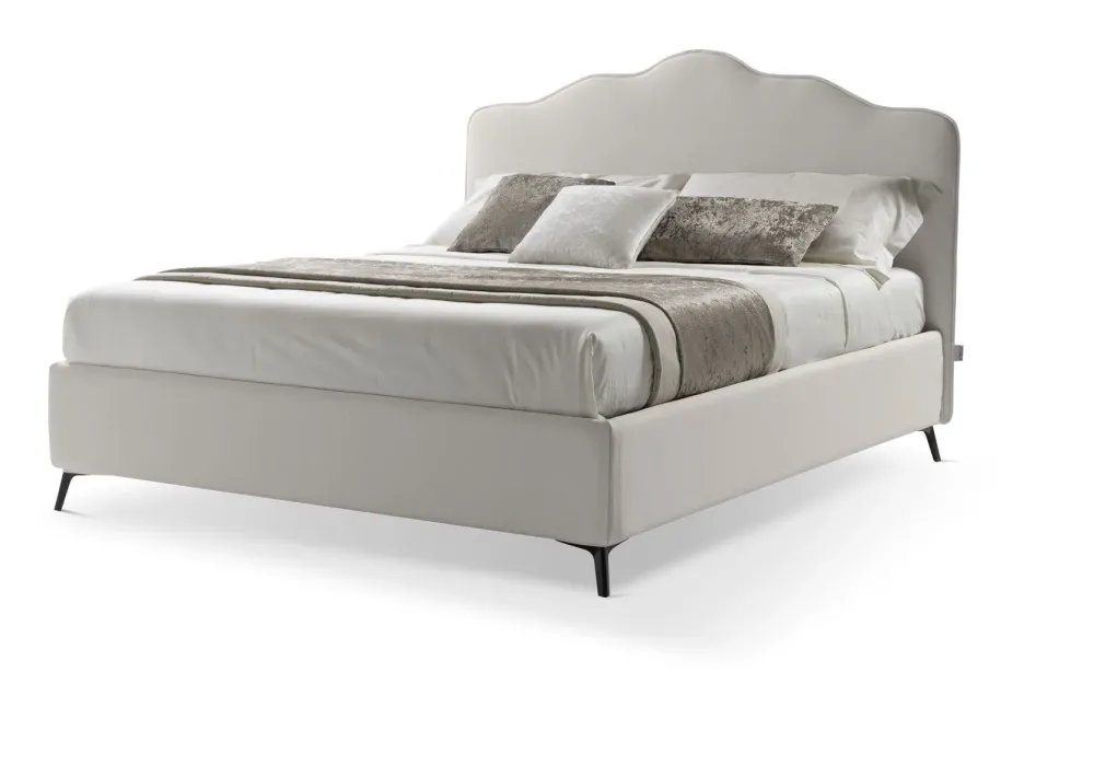 Letto matrimoniale con contenitore Boston in pronta consegna a prezzo ribassato^Md work Discount