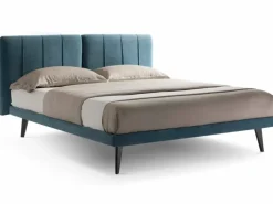 Outlet Letto matrimoniale con gambe Camilla rete struttura Stilfar a prezzo scontato Letti