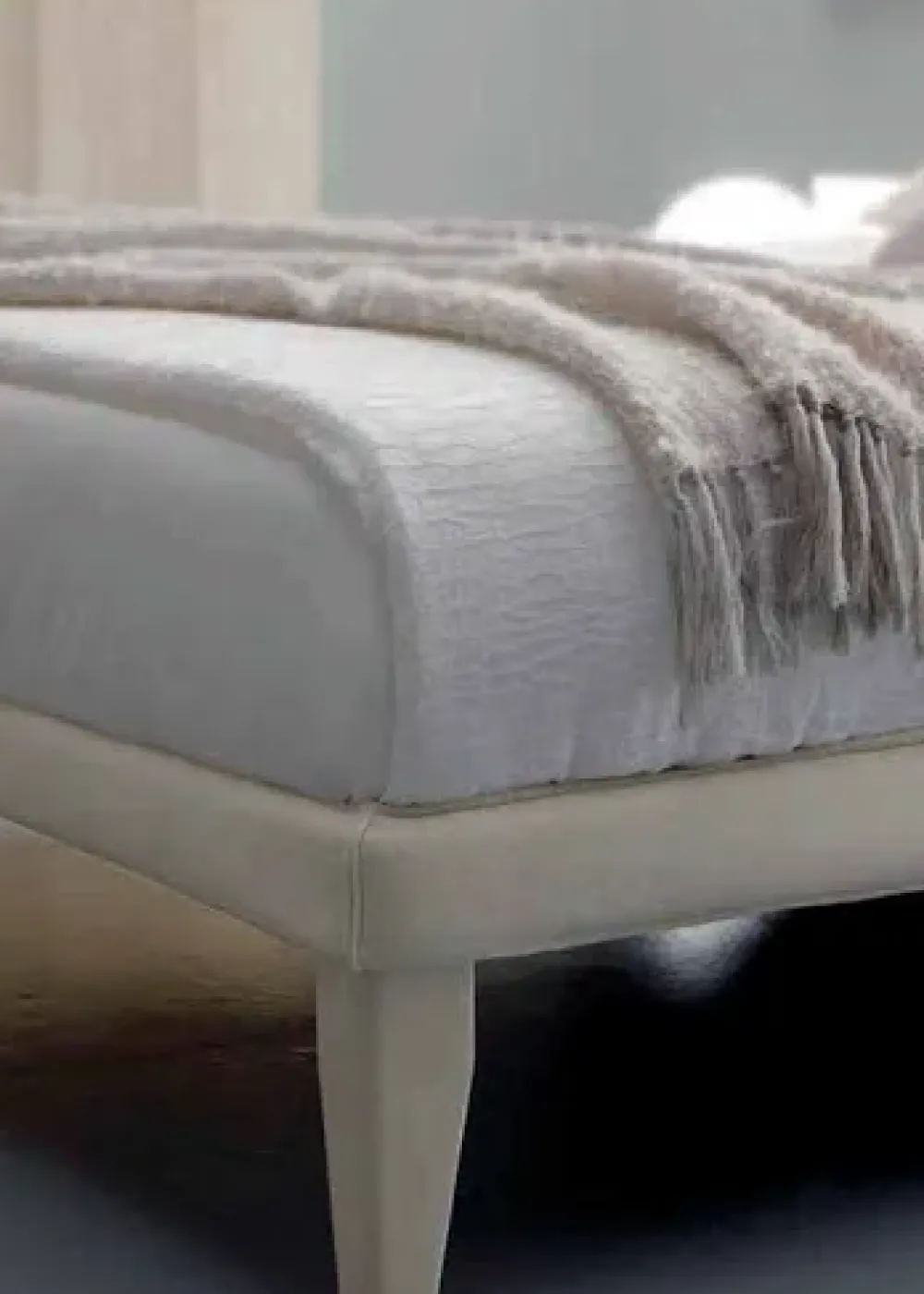 Sale Letto matrimoniale con gambe Denise a prezzo ribassato Letti