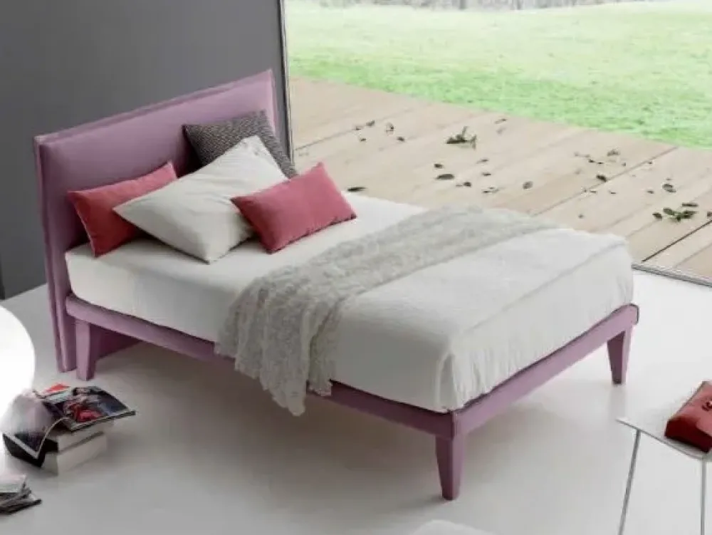 Sale Letto matrimoniale con gambe Denise a prezzo ribassato Letti