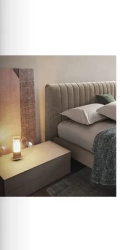 Dall'Agnese Letto matrimoniale con gambe Dallagnese letto goose a prezzo riservato- Letti