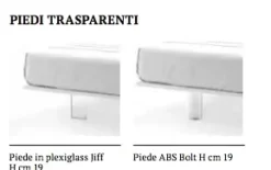 Md work Letto matrimoniale con gambe Jool s. a prezzo scontato- Letti