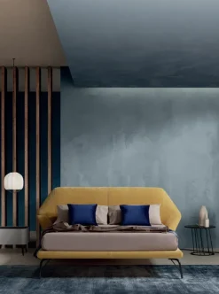 Letto matrimoniale con gambe Origami a prezzo ribassato^Novaluna Clearance