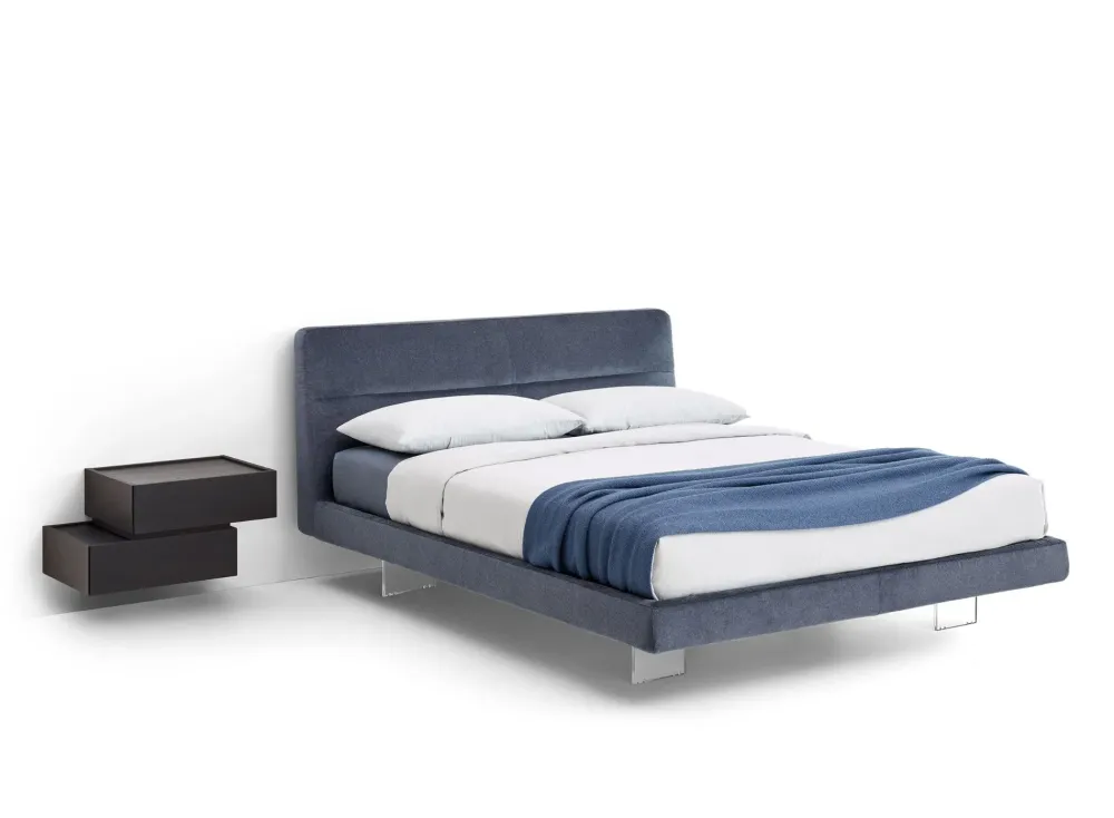 Sale Letto matrimoniale con gambe Dorian plano a prezzo ribassato Letti