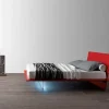 New Letto matrimoniale con gambe Letto plana a prezzo ribassato Letti